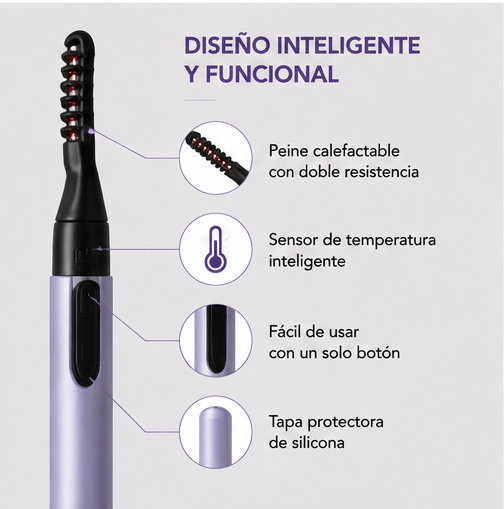 Rizador de Pestañas Eléctrico